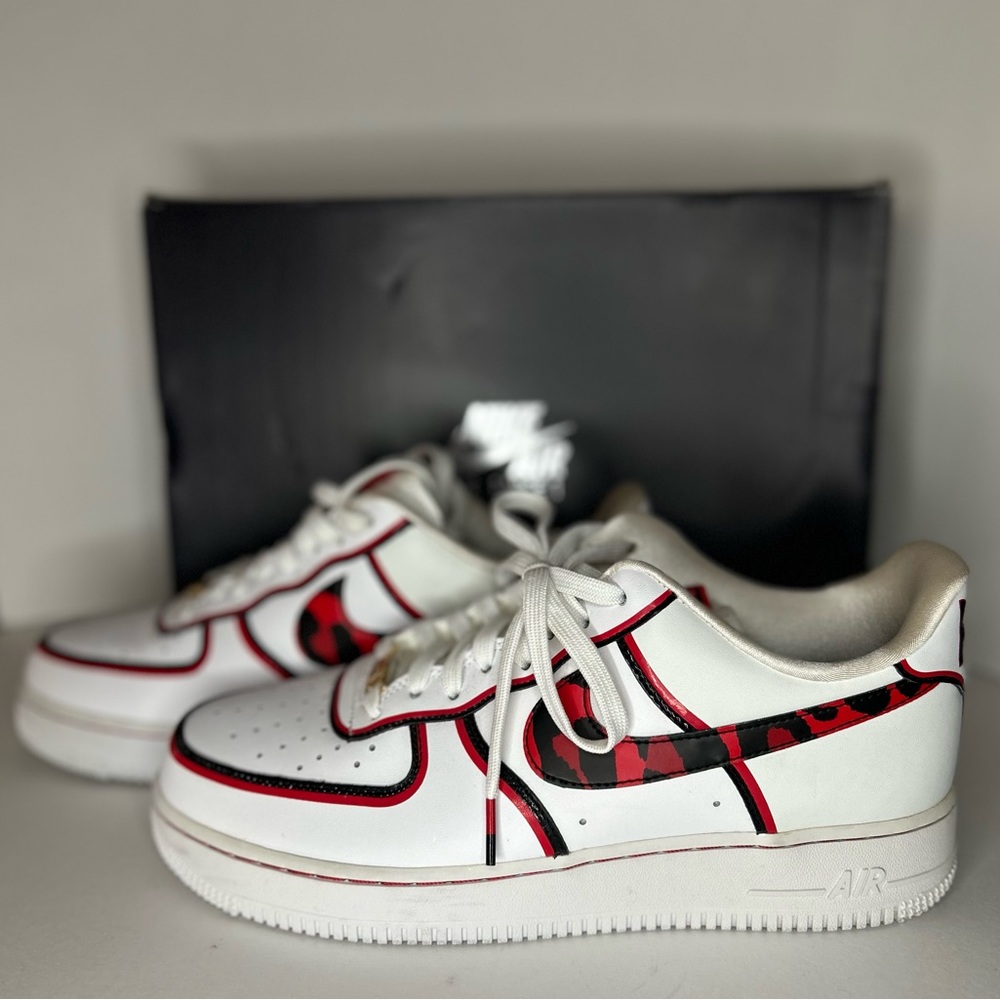 Nike Air Force 1 Low “Dennis Rodman” | Wild Leopard Print | Size 9 – Like New